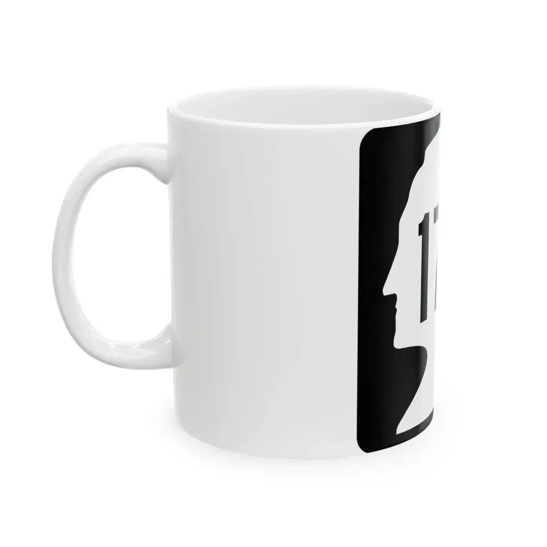 WA-172 (Washington) (Road Sign) White Coffee Mug - Go Mug Yourself