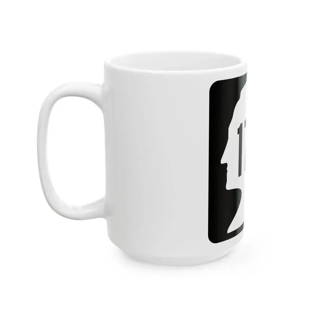 WA-172 (Washington) (Road Sign) White Coffee Mug - Go Mug Yourself