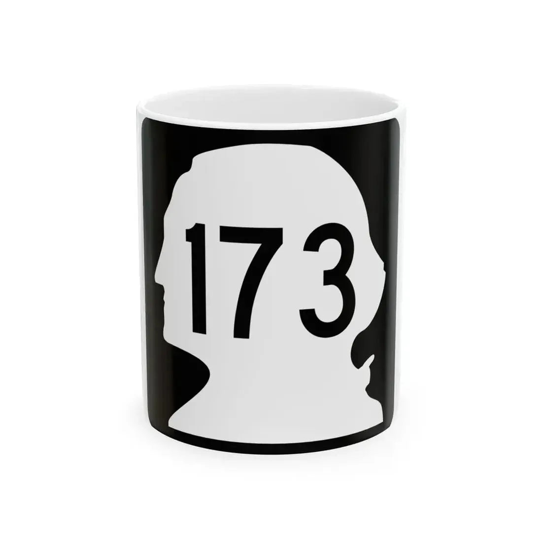 WA-173 (Washington) (Road Sign) White Coffee Mug 11oz - Go Mug Yourself
