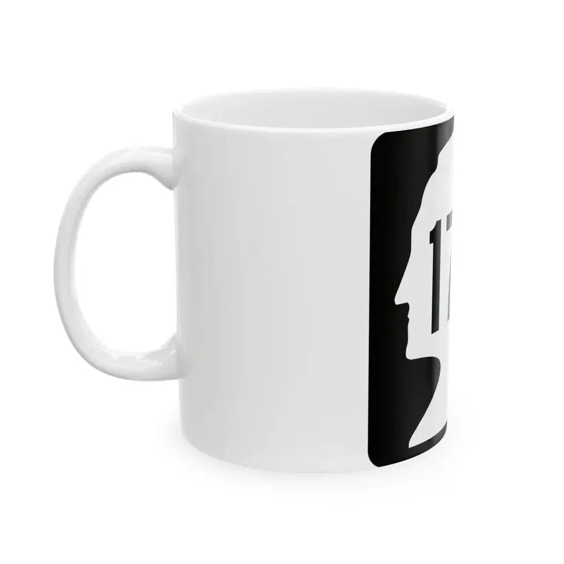 WA-174 (Washington) (Road Sign) White Coffee Mug - Go Mug Yourself