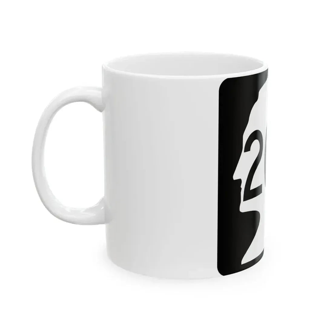 WA-204 (Washington) (Road Sign) White Coffee Mug - Go Mug Yourself