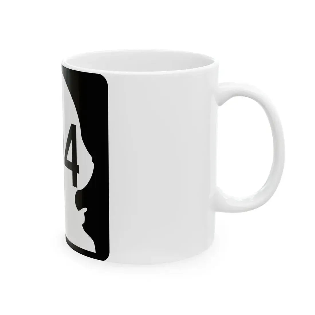WA-204 (Washington) (Road Sign) White Coffee Mug - Go Mug Yourself