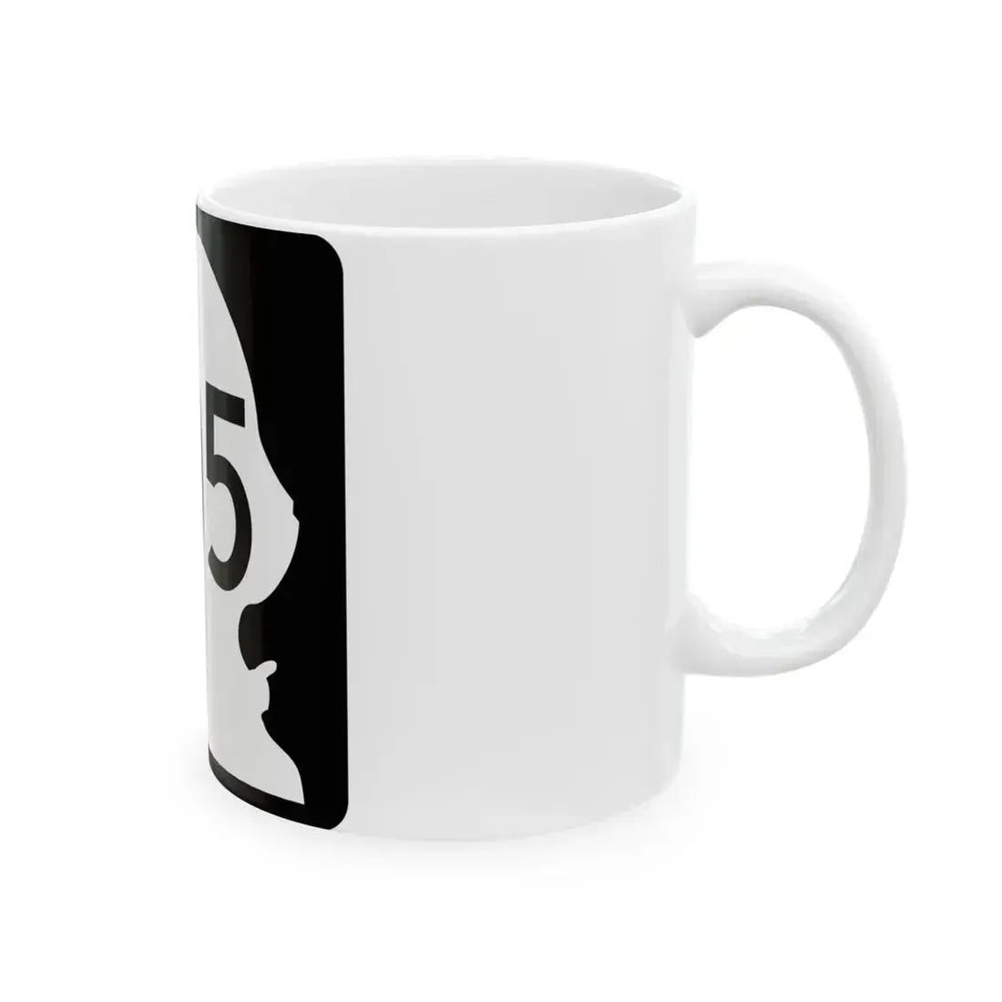 WA-205 (Washington) (Road Sign) White Coffee Mug - Go Mug Yourself
