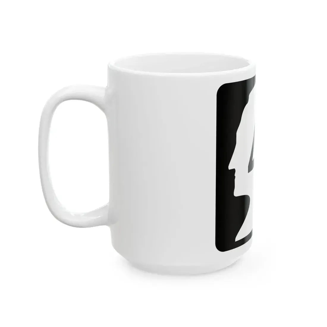 WA-41 (Washington) (Road Sign) White Coffee Mug - Go Mug Yourself