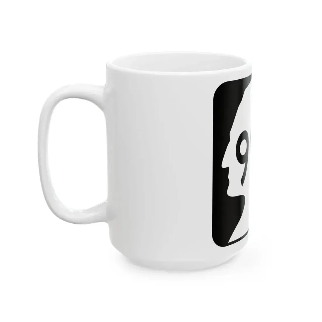 WA-99T (Washington) (Road Sign) White Coffee Mug - Go Mug Yourself