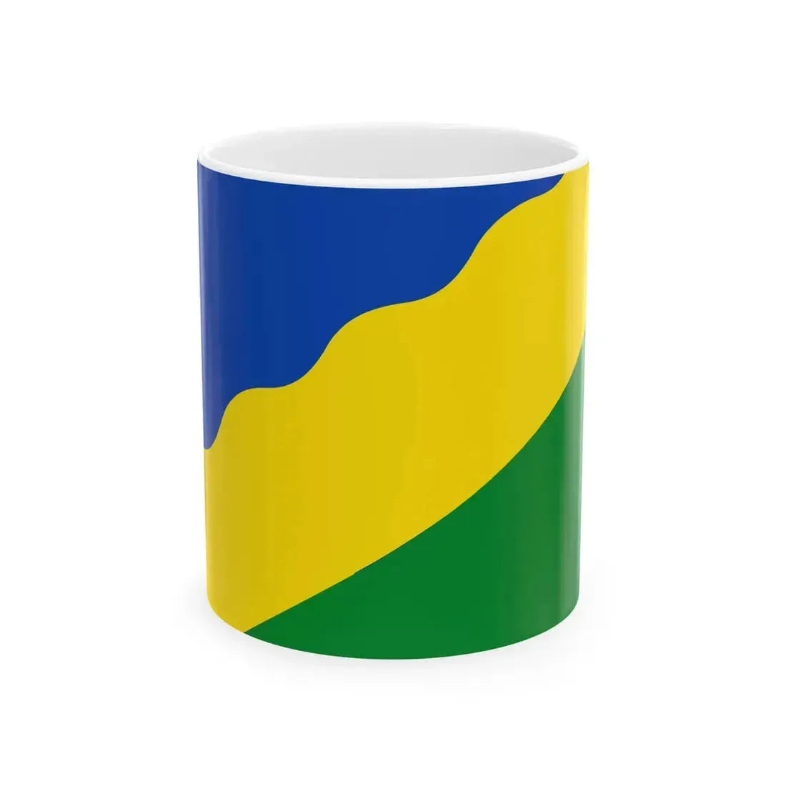Waadhoeke vlag (Netherlands) White Coffee Mug 11oz - Go Mug Yourself