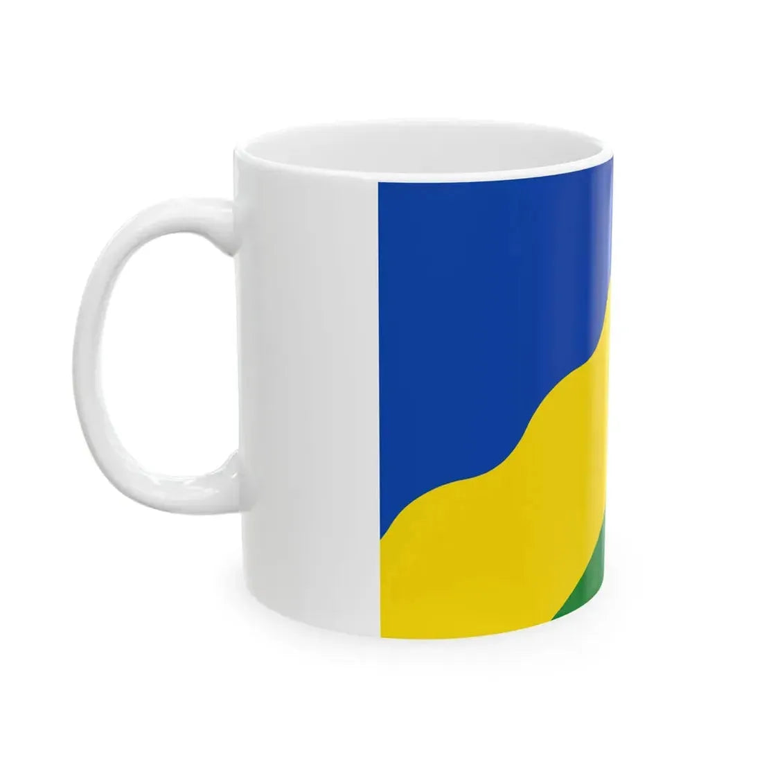 Waadhoeke vlag (Netherlands) White Coffee Mug - Go Mug Yourself