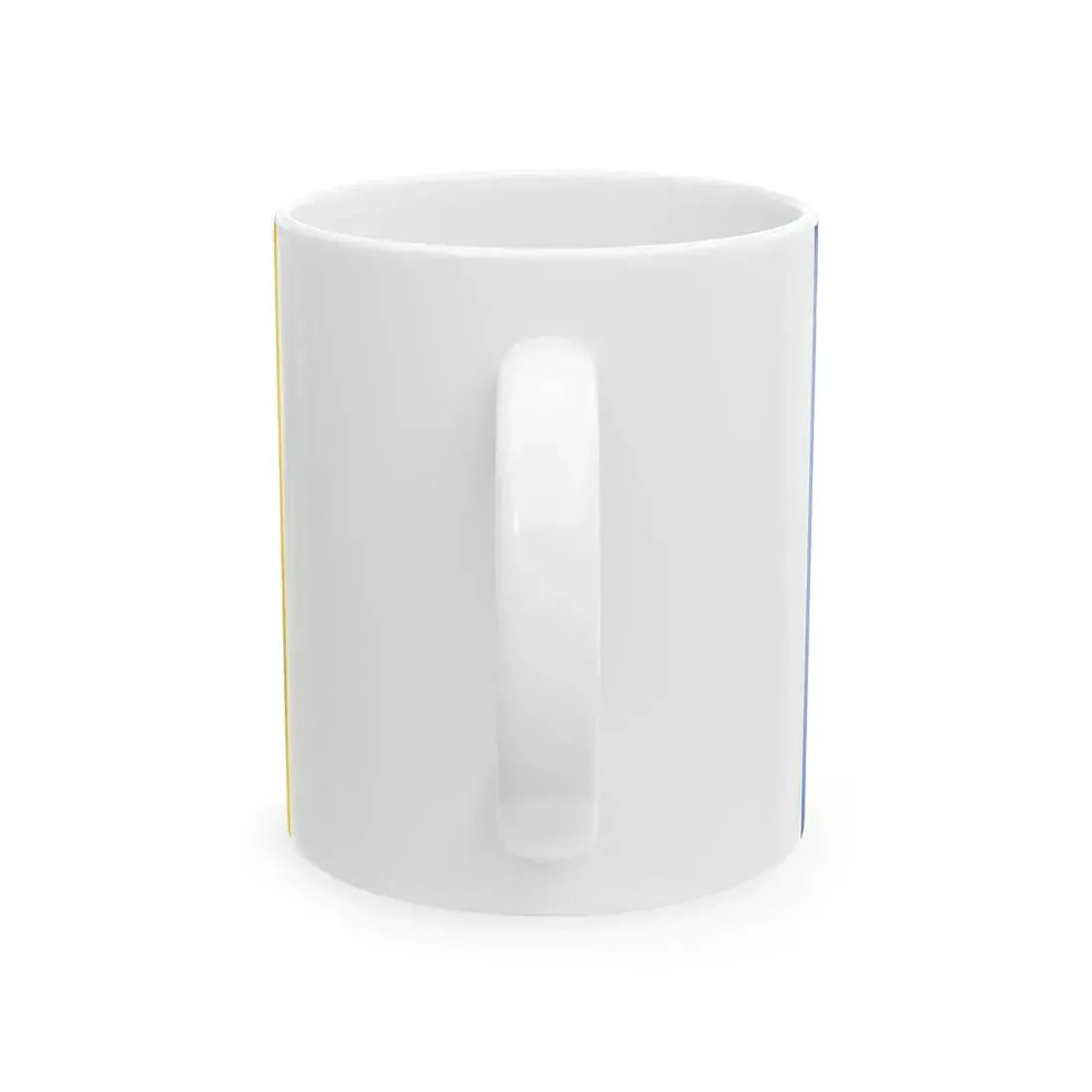 Waasmunster vlag (Belgium) White Coffee Mug - Go Mug Yourself