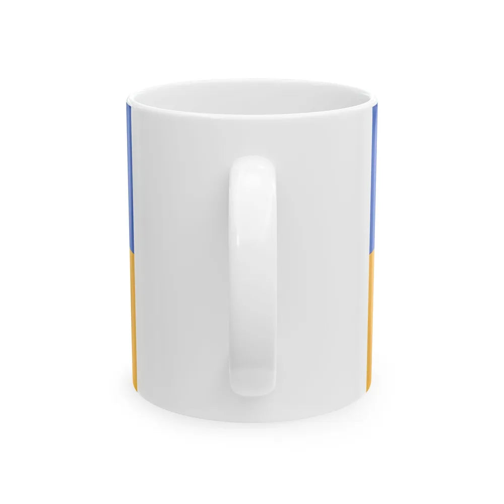 Wachtebeke vlag (Belgium) White Coffee Mug - Go Mug Yourself