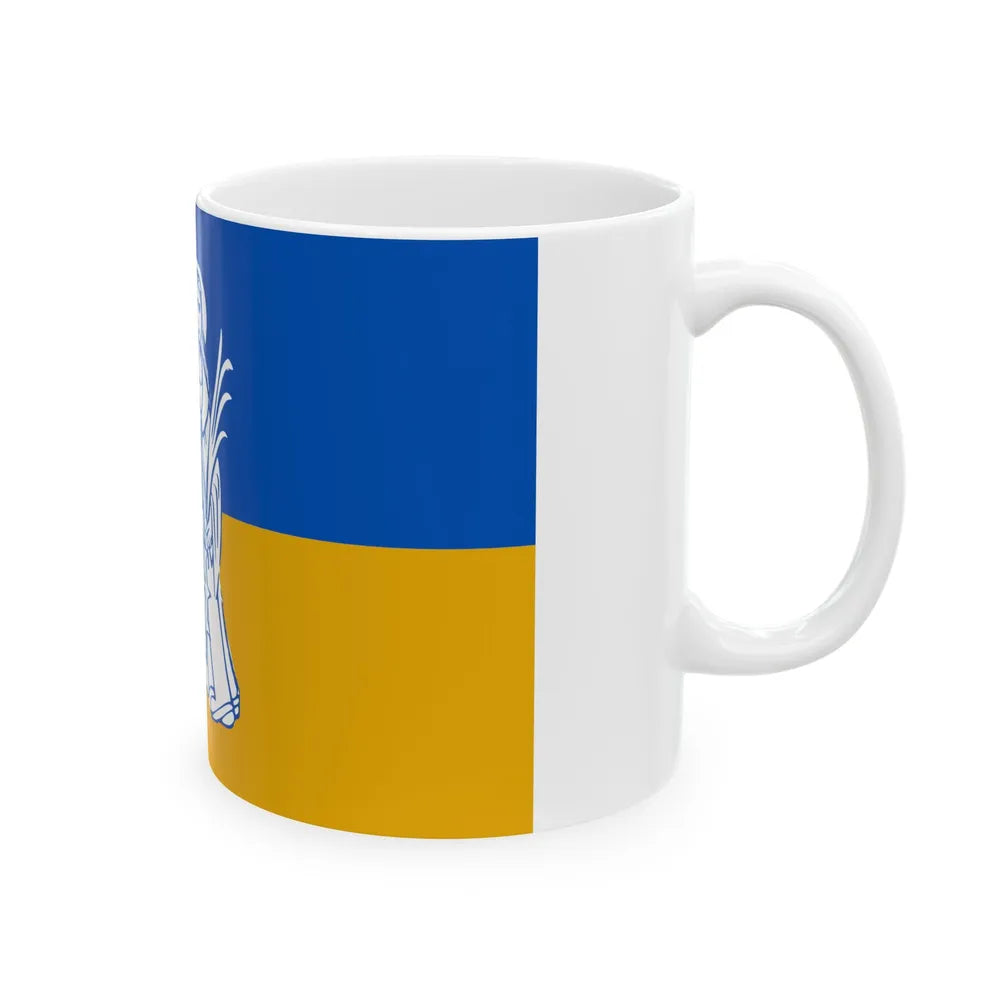 Wachtebeke vlag (Belgium) White Coffee Mug - Go Mug Yourself