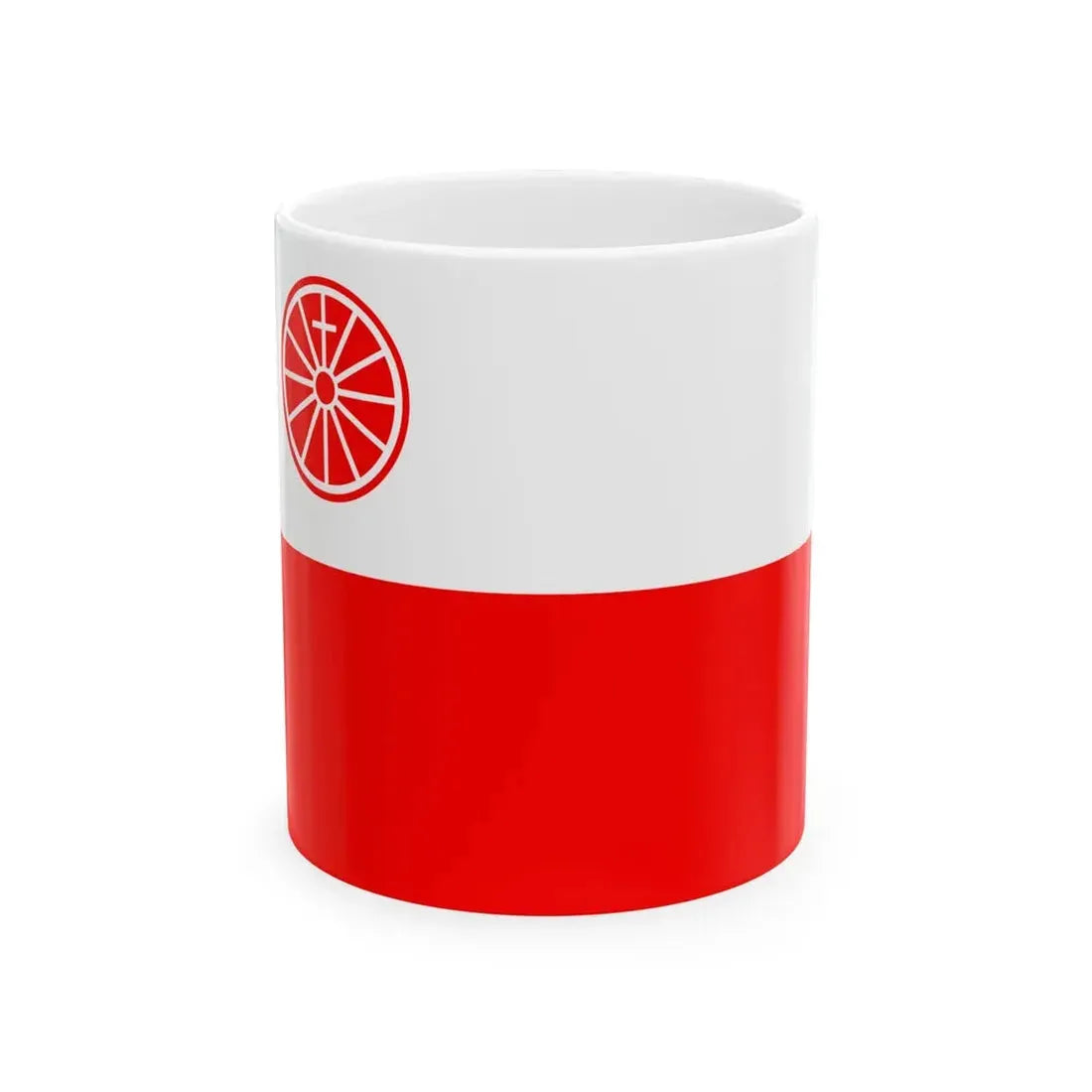 Wageningen flag (Netherlands) White Coffee Mug 11oz - Go Mug Yourself