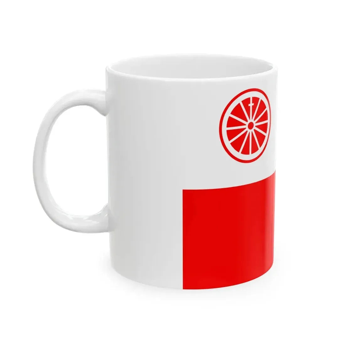 Wageningen vlag (Netherlands) White Coffee Mug - Go Mug Yourself