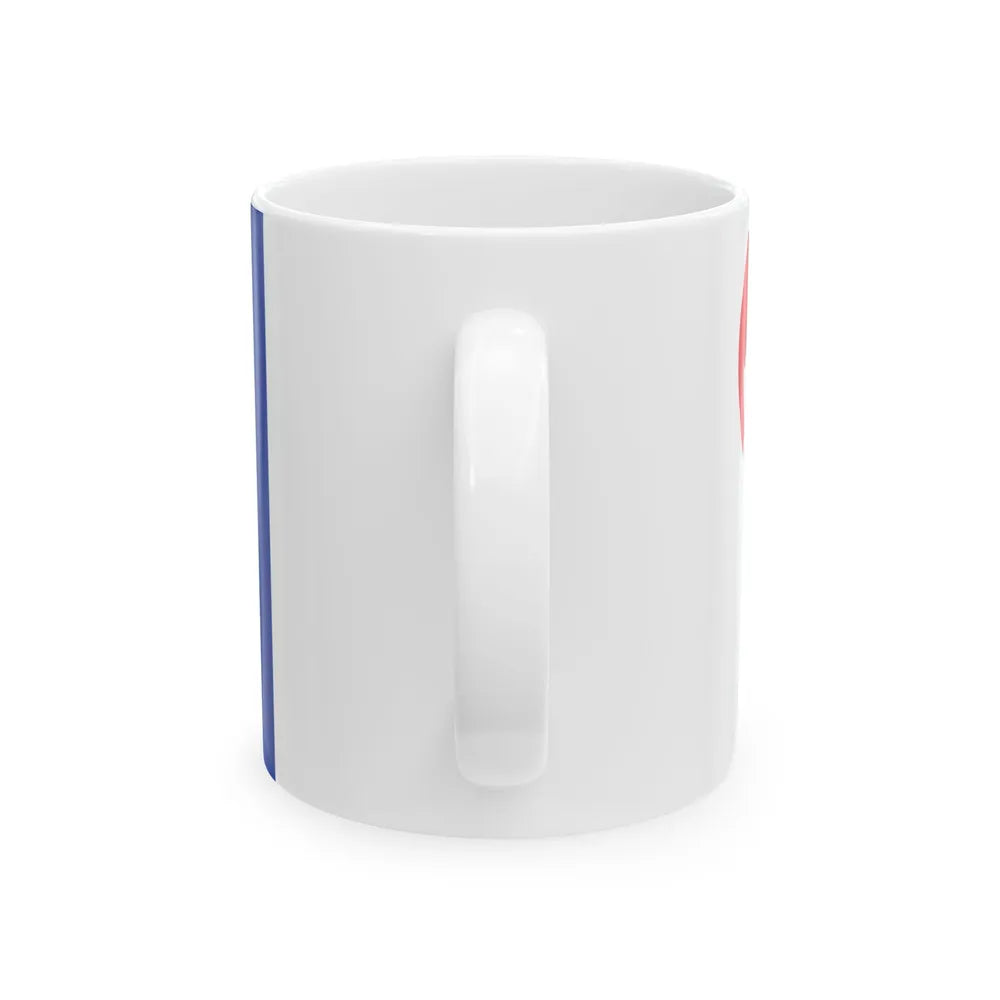 Walcourt vlag (Belgium) White Coffee Mug - Go Mug Yourself