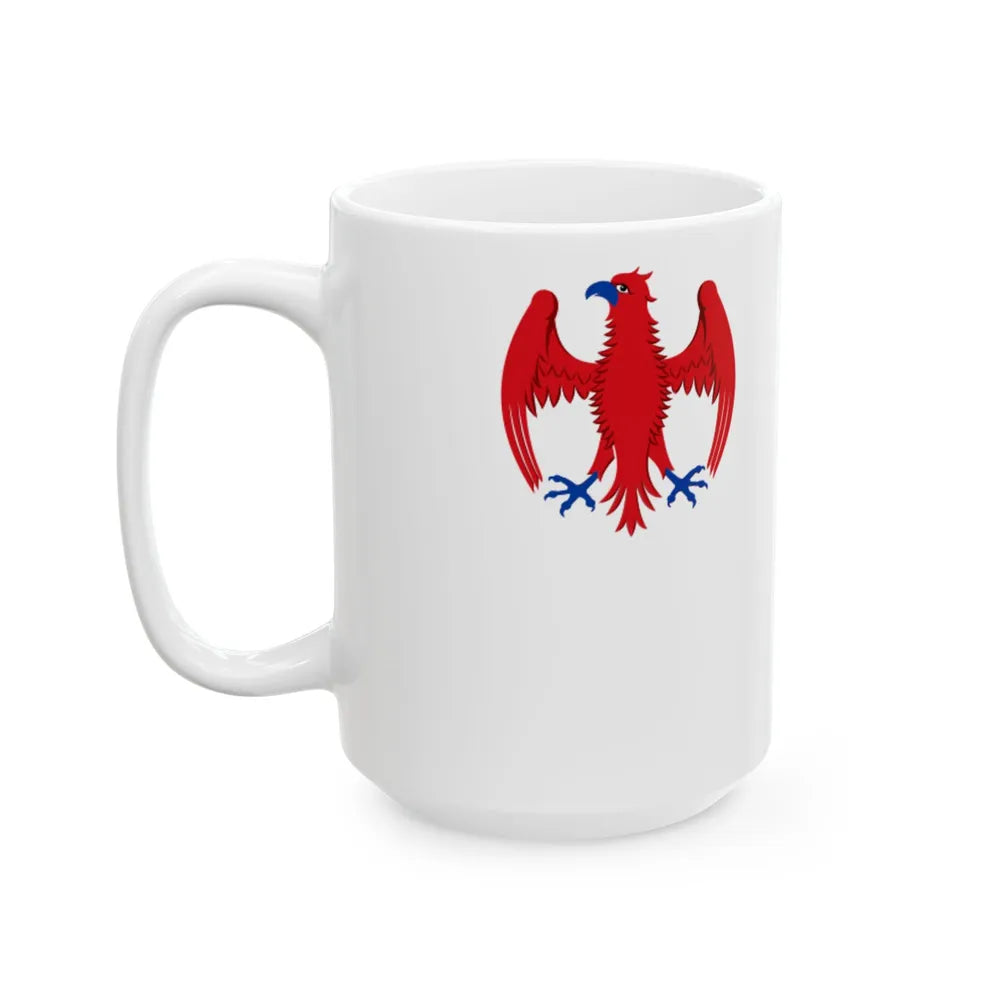 Walcourt vlag (Belgium) White Coffee Mug - Go Mug Yourself