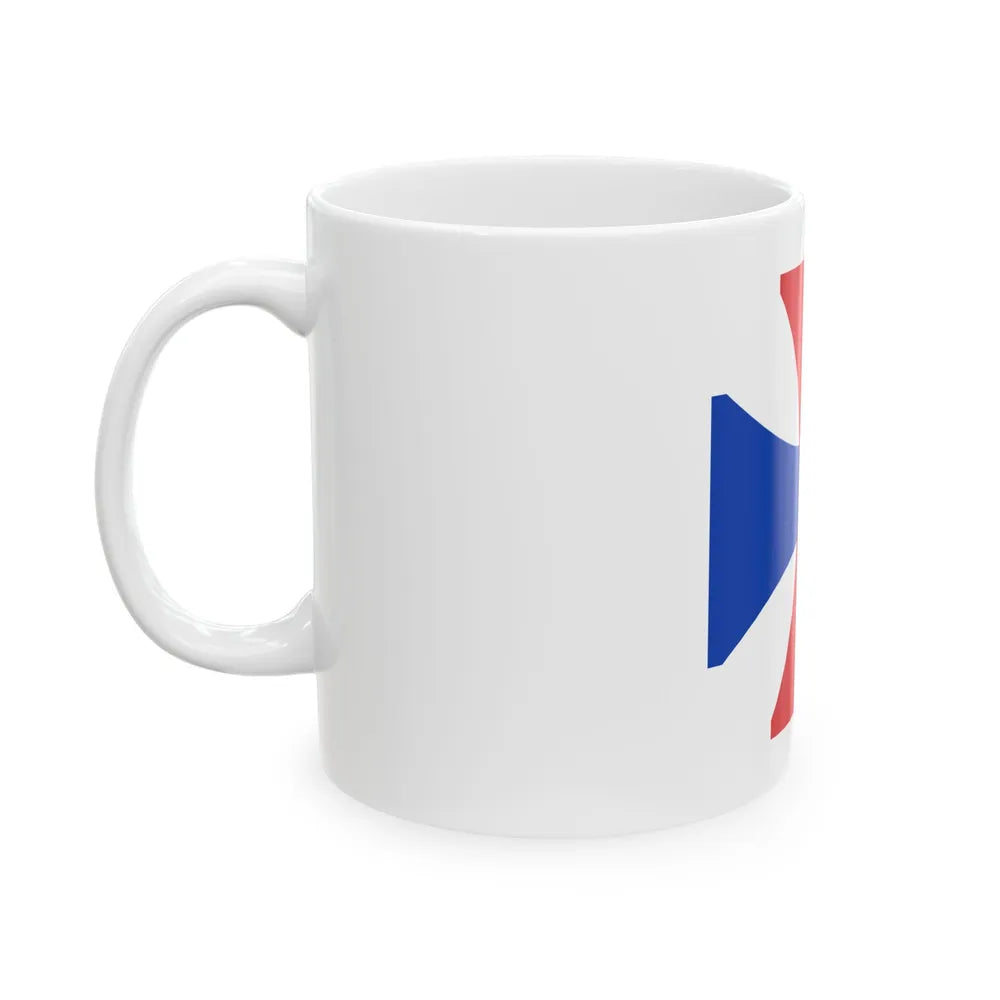 Walhain vlag (Belgium) White Coffee Mug - Go Mug Yourself