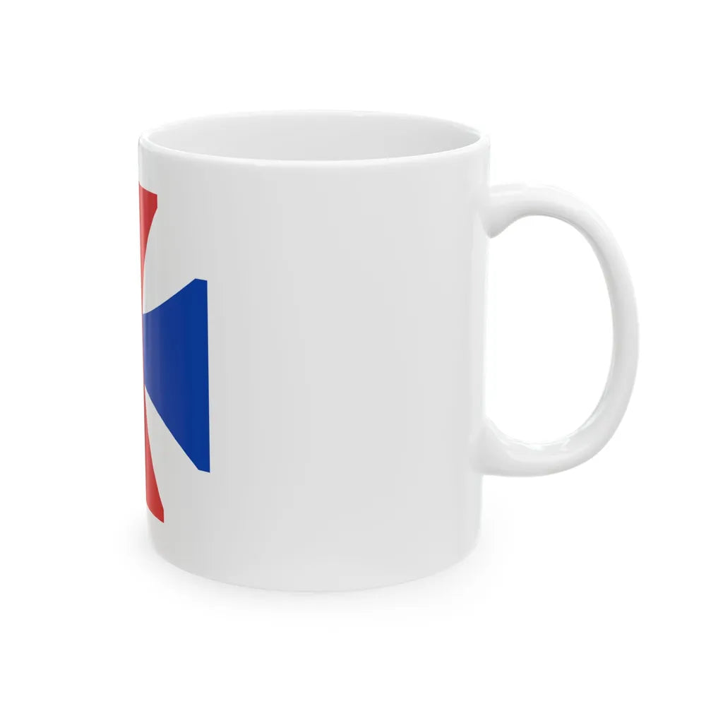 Walhain vlag (Belgium) White Coffee Mug - Go Mug Yourself