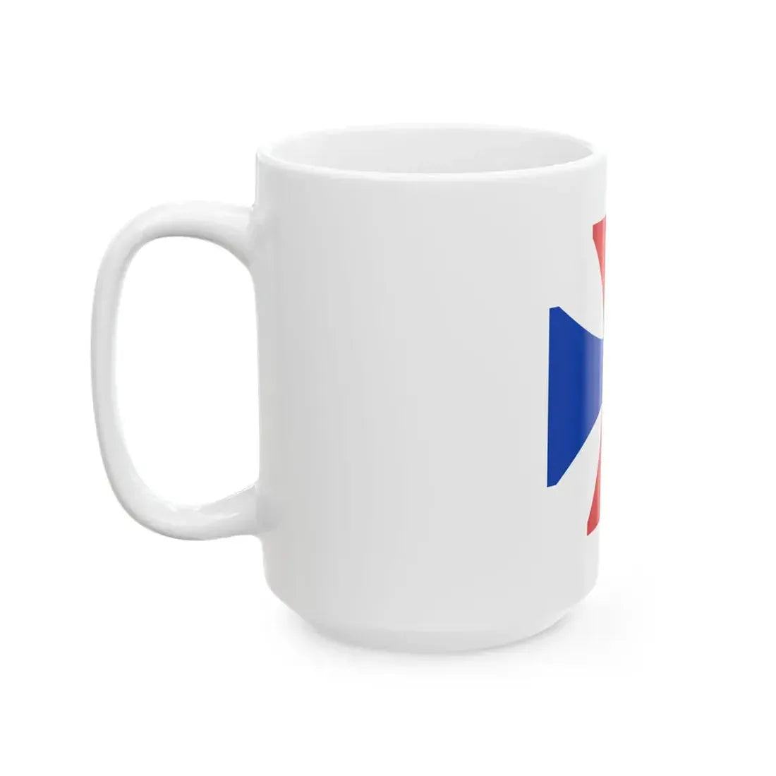 Walhain vlag (Belgium) White Coffee Mug - Go Mug Yourself