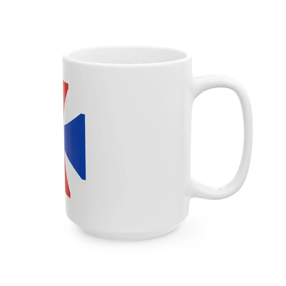 Walhain vlag (Belgium) White Coffee Mug - Go Mug Yourself