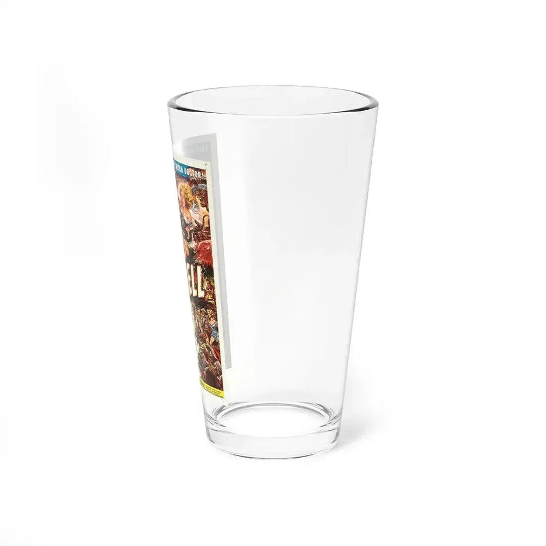 WALK INTO HELL 1956 Movie Poster - Pint Glass 16oz - Go Mug Yourself