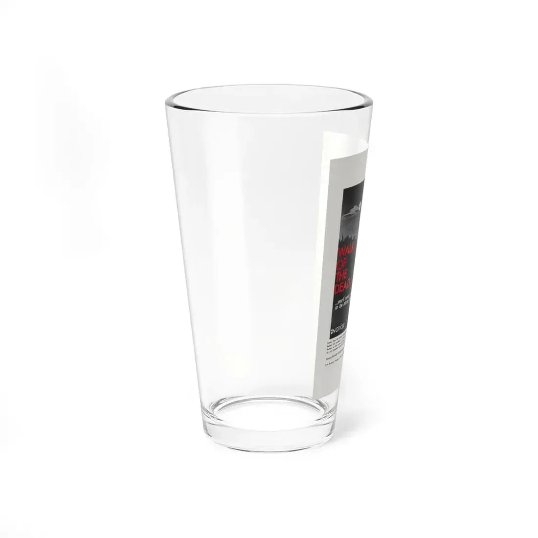 WALK OF THE DEAD (VENGEANCE OF THE ZOMBIES) (2) 1973 Movie Poster - Pint Glass 16oz - Go Mug Yourself