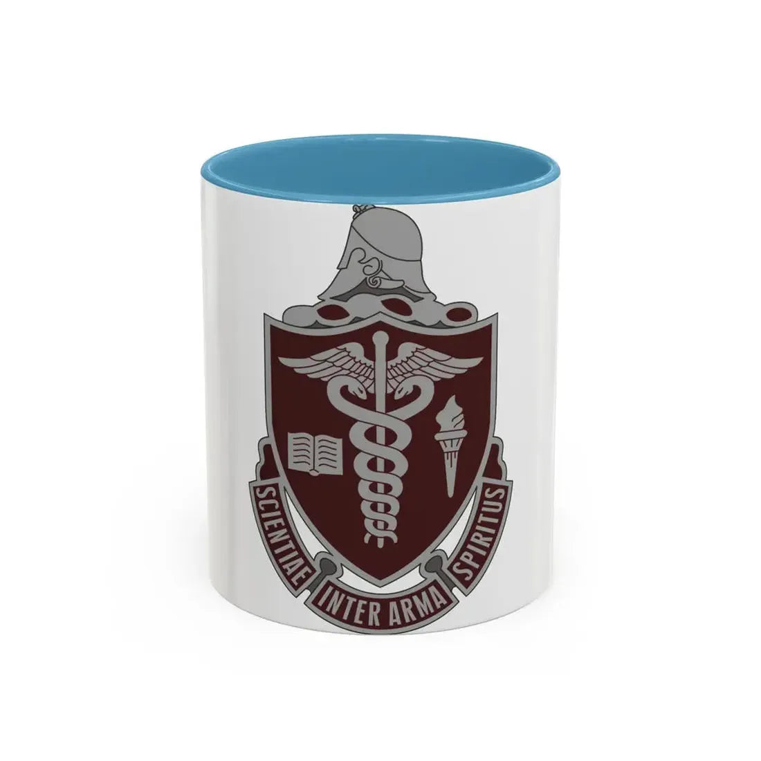 Walter Reed National Military Medical Center (U.S. Army) Accent Coffee Mug 11oz Light Blue - Go Mug Yourself