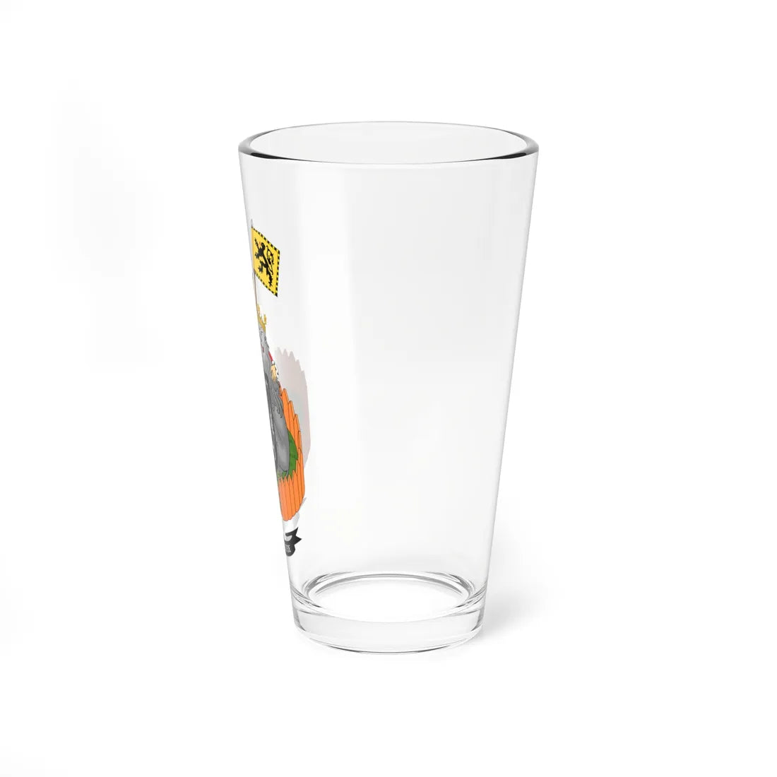 Wapen van Gent (Belgium) (Coat of Arms) Pint Glass 16oz - Go Mug Yourself