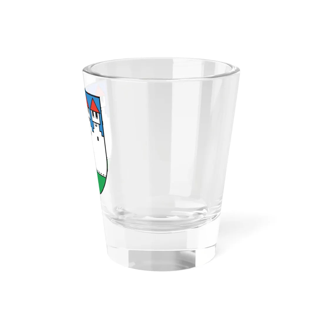 Wappen Bürglen UR (Switzerland) (Coat of Arms) Shot Glass 1.5oz - Go Mug Yourself