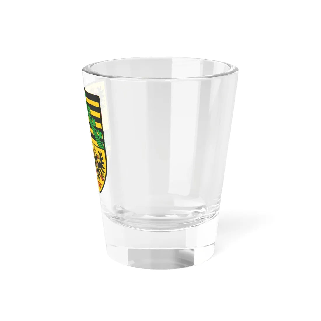 Wappen Landkreis Saalfeld-Rudolstadt (Germany) (Coat of Arms) Shot Glass 1.5oz - Go Mug Yourself
