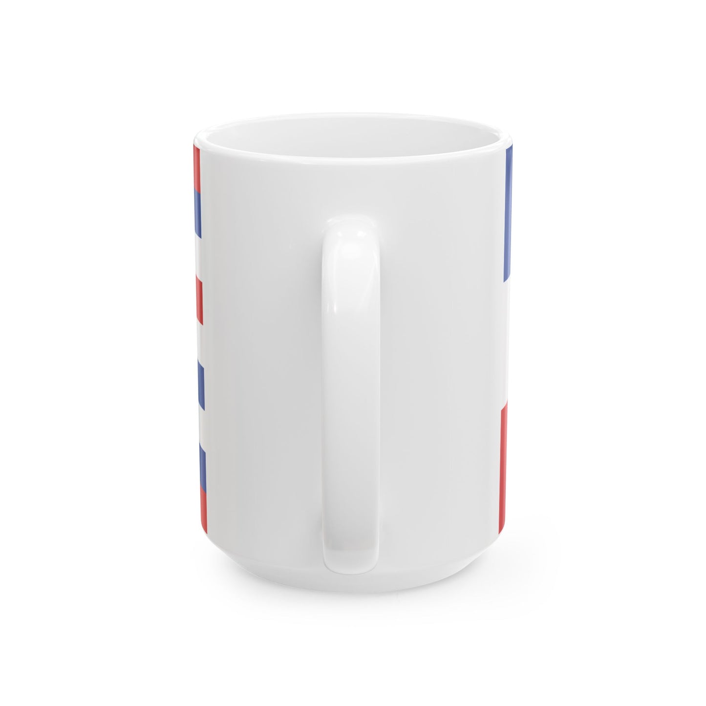 War Ensign of DF Yugoslavia 1942 (Croatia) White Coffee Mug-Go Mug Yourself
