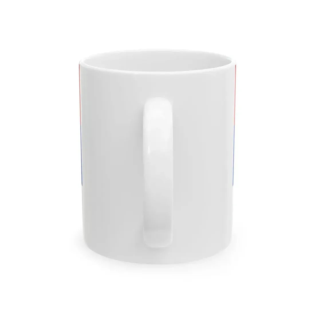 War Ensign of Serbia 1838 (Serbia) White Coffee Mug - Go Mug Yourself