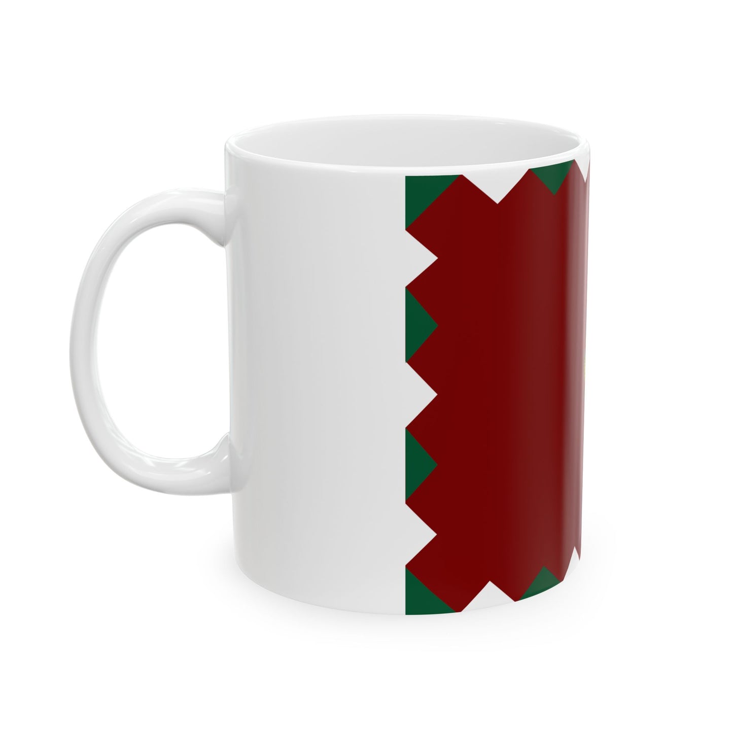 War Flag of Hungary 1957-89 (Hungary) White Coffee Mug-Go Mug Yourself