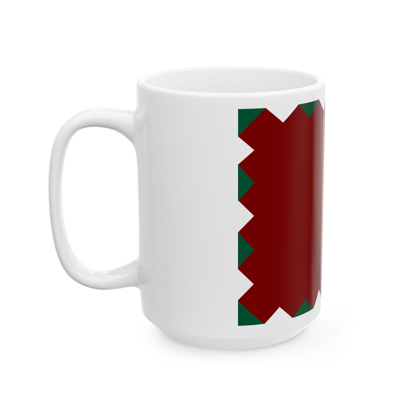 War Flag of Hungary 1957-89 (Hungary) White Coffee Mug-Go Mug Yourself