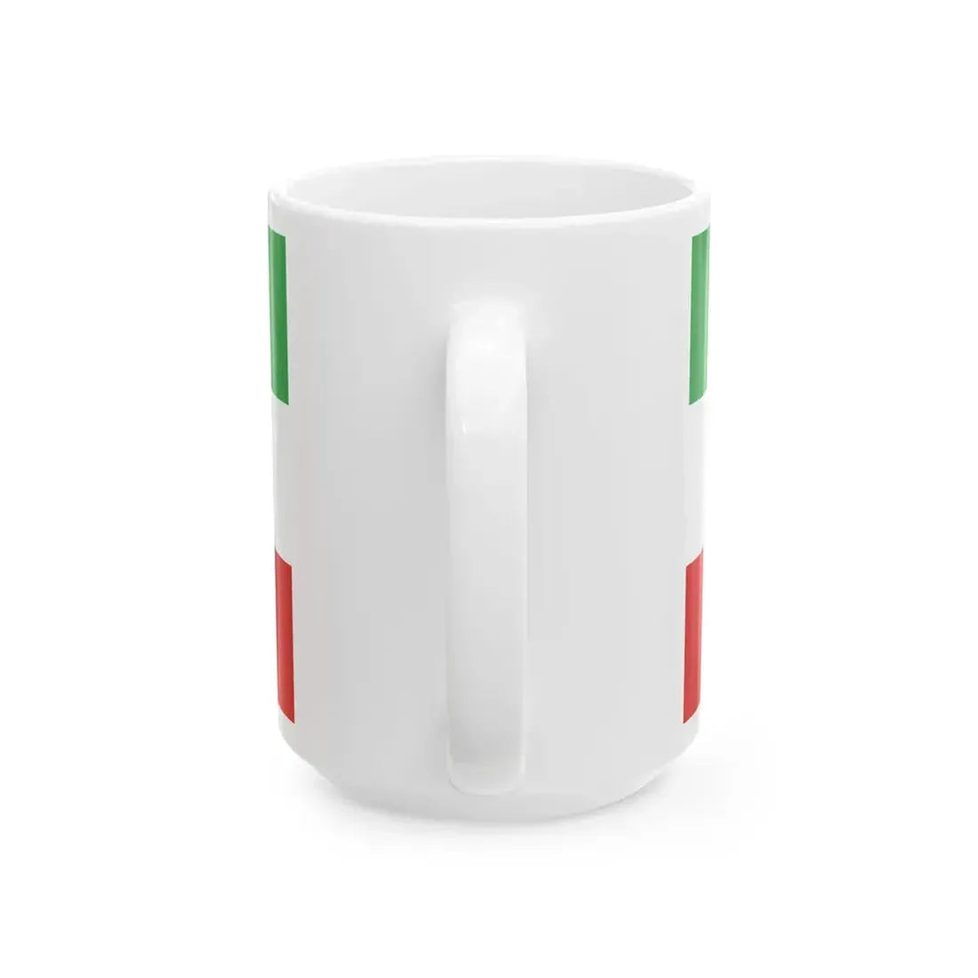 War flag of Iran 1925-1979 (Iran) White Coffee Mug - Go Mug Yourself