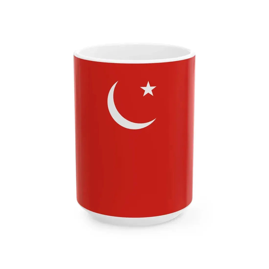 War Flag of Islamic State of Indonesia (Indonesia) White Coffee Mug 15oz - Go Mug Yourself