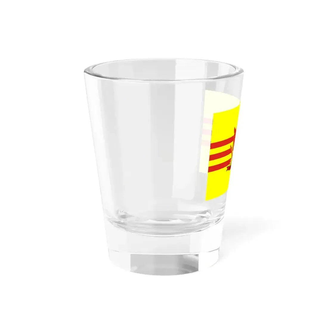 War flag of South Vietnam (Vietnam) Shot Glass 1.5oz - Go Mug Yourself