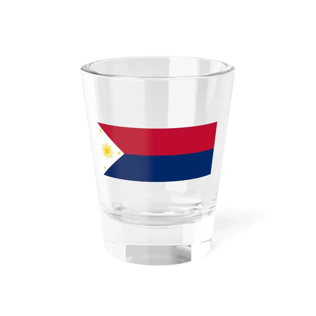 War Flag of the Philippines 1919-1936 (Philippines) Shot Glass 1.5oz 1.5oz - Go Mug Yourself