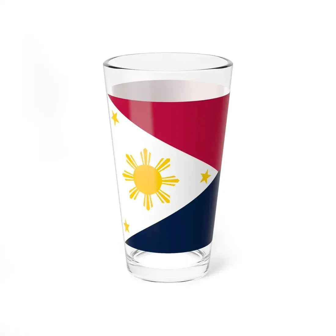 War Flag of the Philippines 1936-1985 19861998 (Philippines) Pint Glass 16oz - Go Mug Yourself