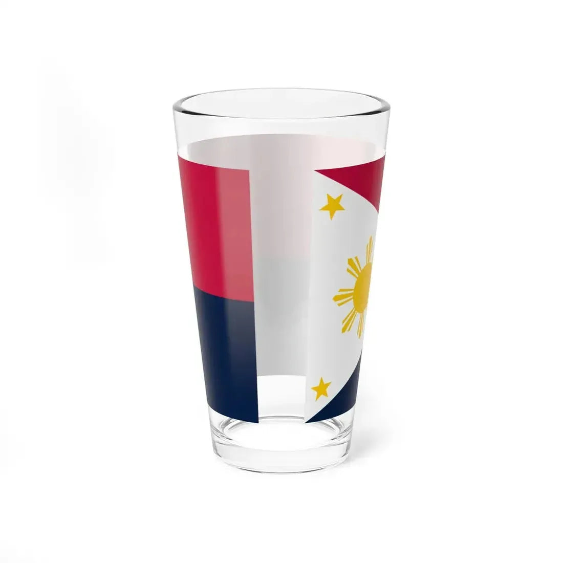 War Flag of the Philippines 1936-1985 19861998 (Philippines) Pint Glass 16oz - Go Mug Yourself