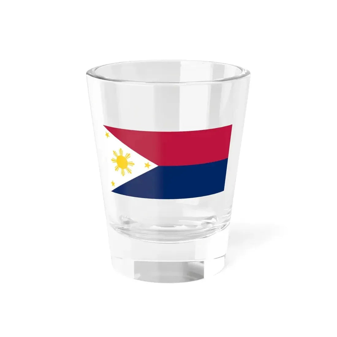 War Flag of the Philippines navy blue (Philippines) Shot Glass 1.5oz 1.5oz - Go Mug Yourself