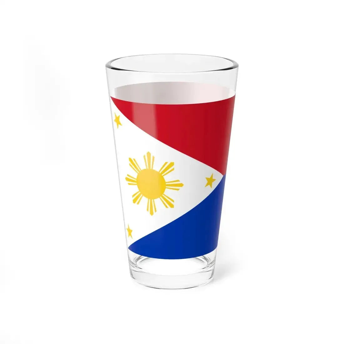 War Flag of the Philippines (Philippines) Pint Glass 16oz - Go Mug Yourself