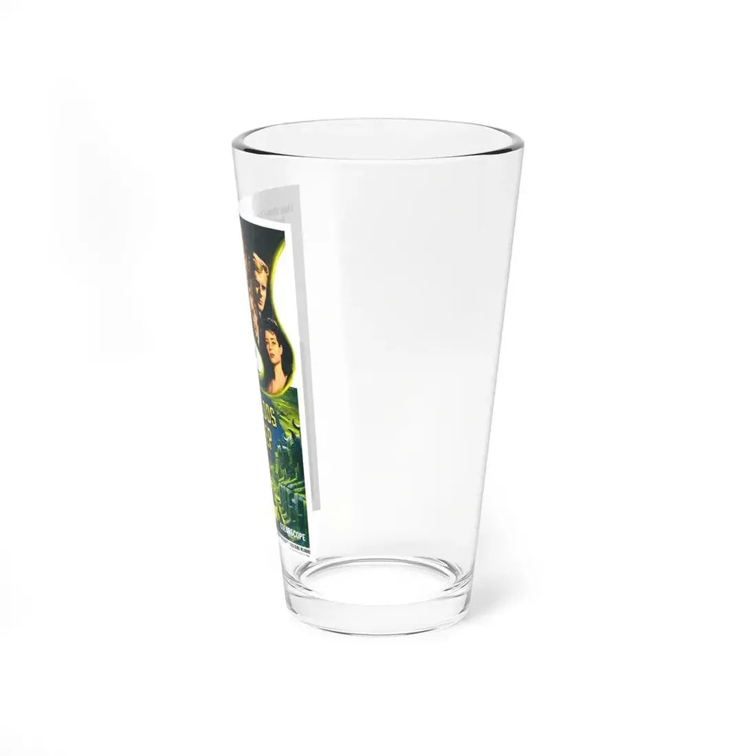 WAR-GODS OF THE DEEP 1965 Movie Poster - Pint Glass 16oz - Go Mug Yourself