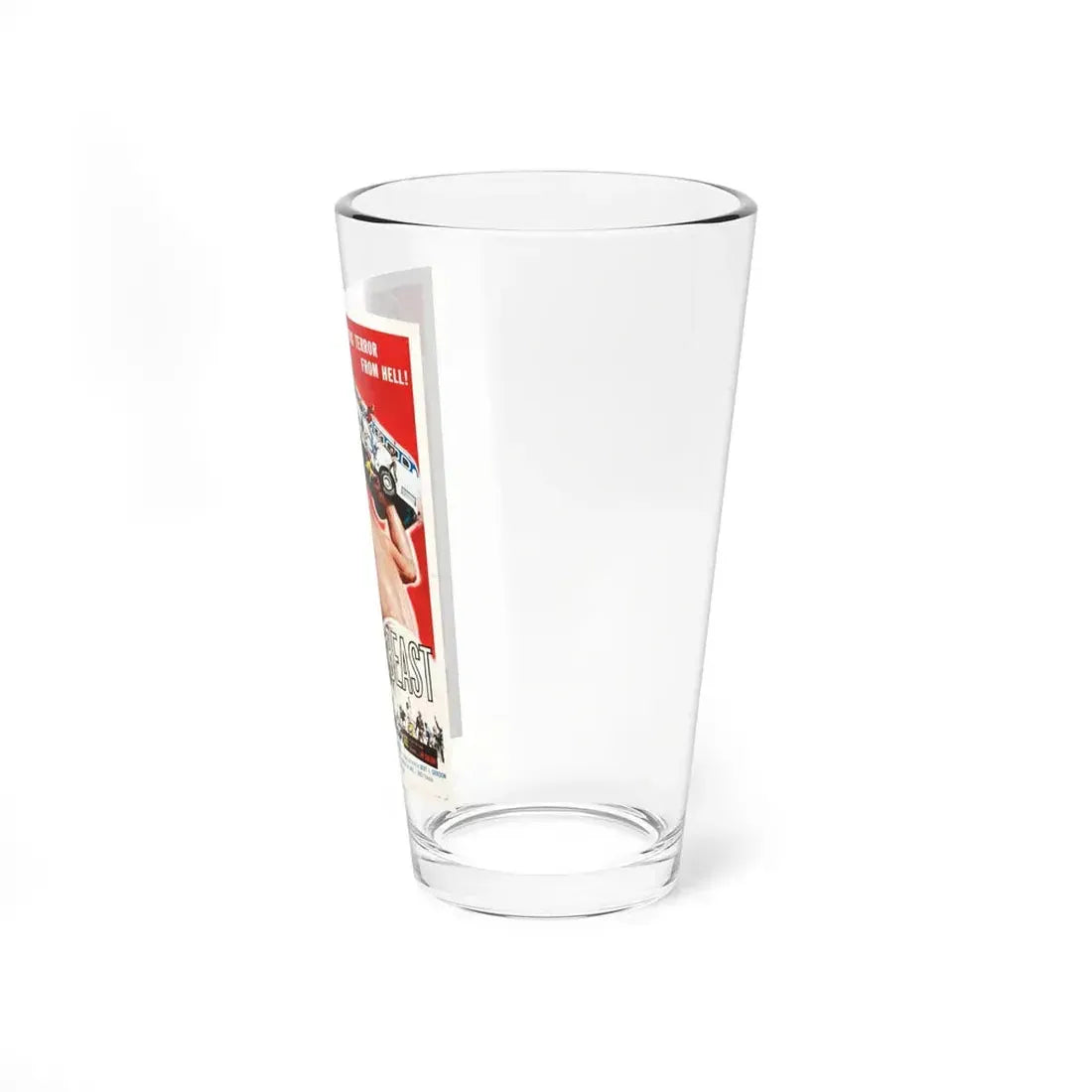 WAR OF THE COLOSSAL BEAST 1958 Movie Poster - Pint Glass 16oz - Go Mug Yourself
