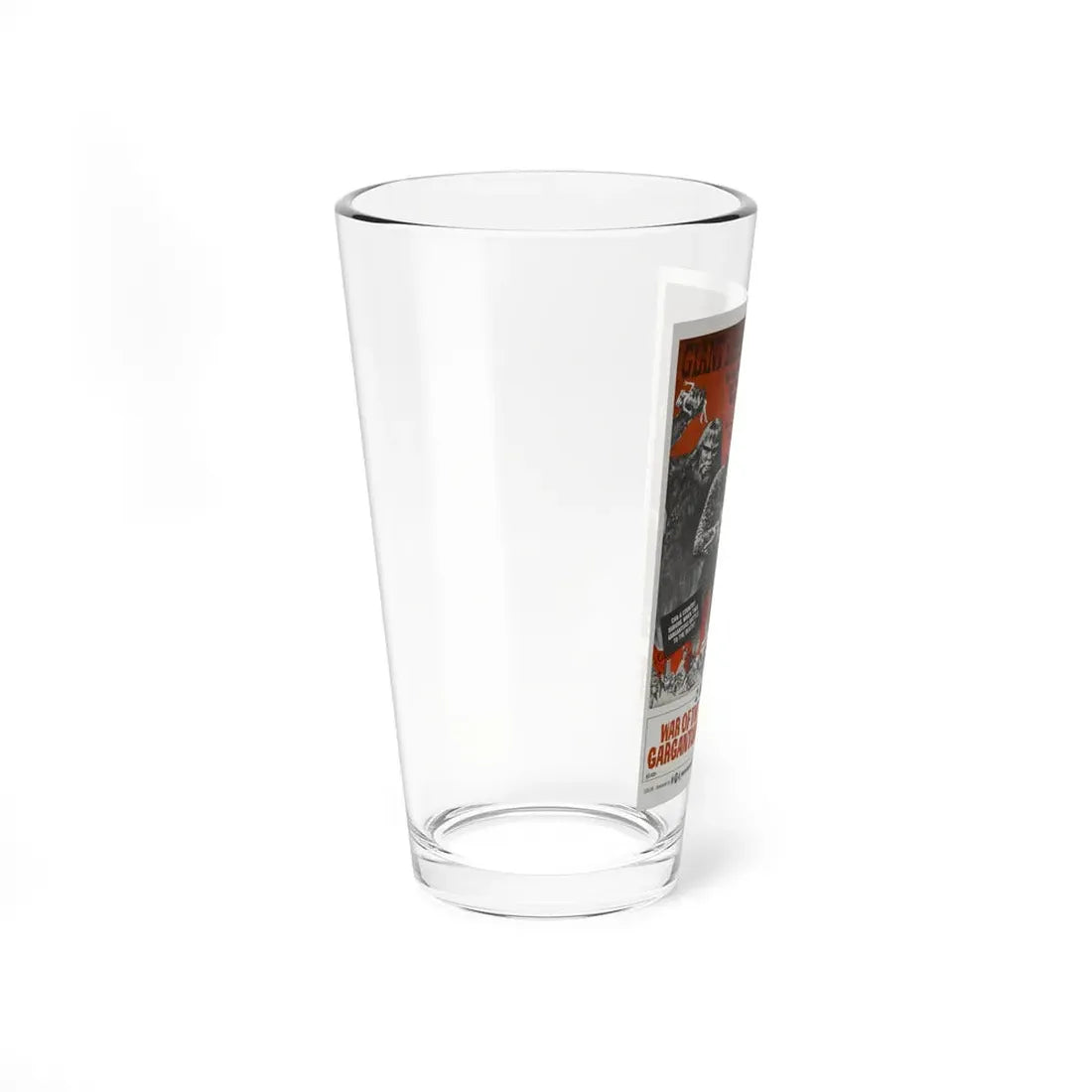 WAR OF THE GARGANTUAS + MONSTER ZERO 1966 Movie Poster - Pint Glass 16oz - Go Mug Yourself