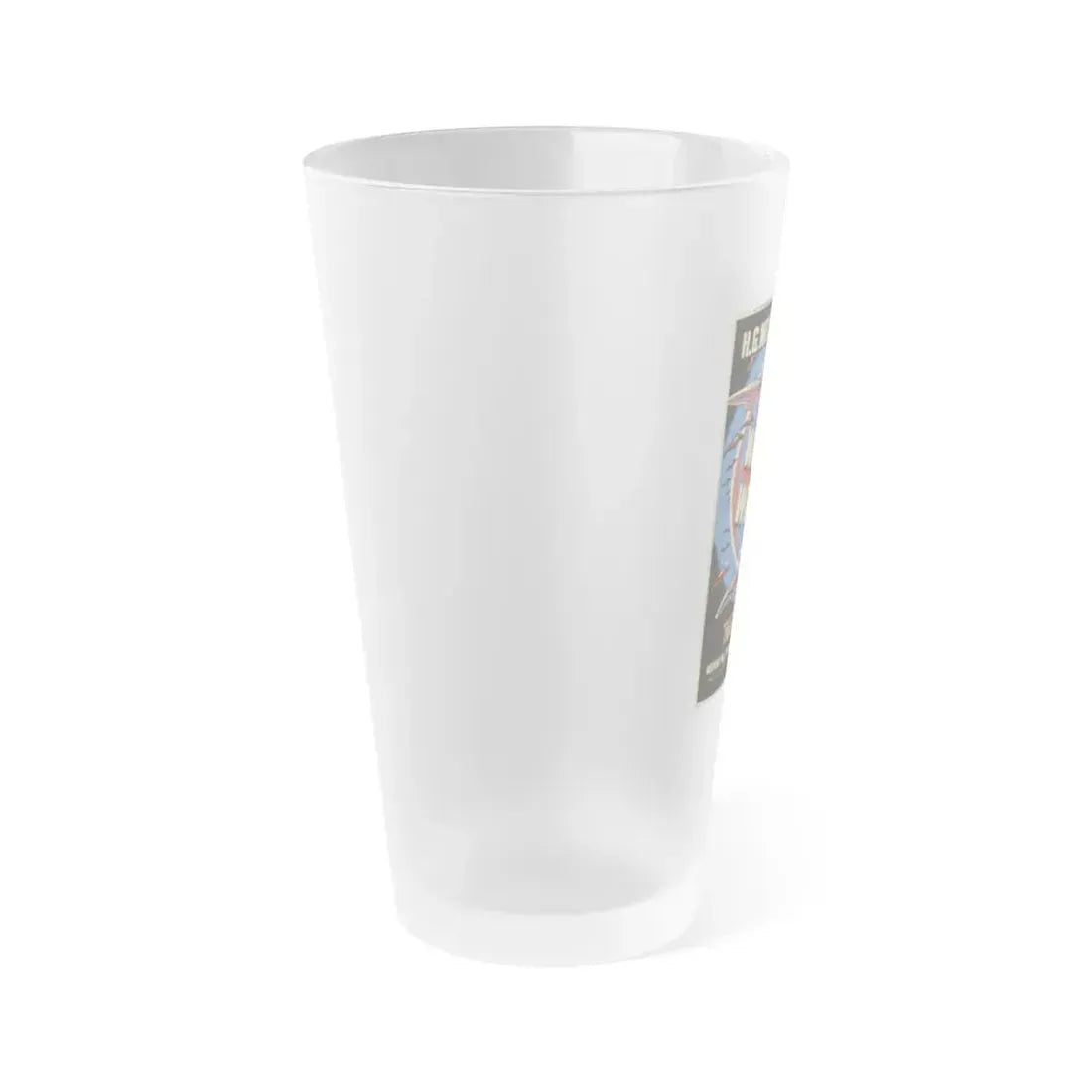 WAR OF THE WORLDS (3) 1953 Movie Poster - Frosted Pint Glass 16oz - Go Mug Yourself