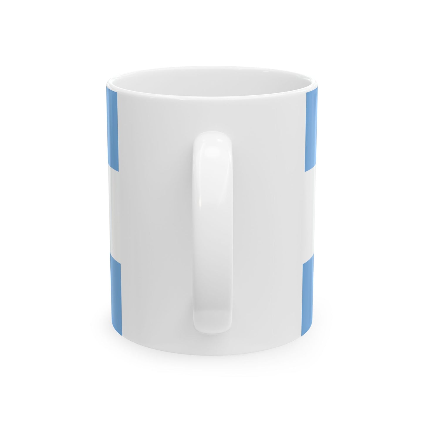 War Veterans Flag (Argentina) White Coffee Mug-Go Mug Yourself