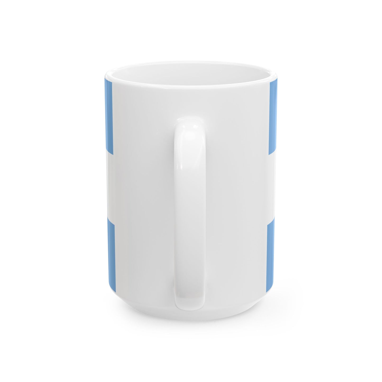 War Veterans Flag (Argentina) White Coffee Mug-Go Mug Yourself