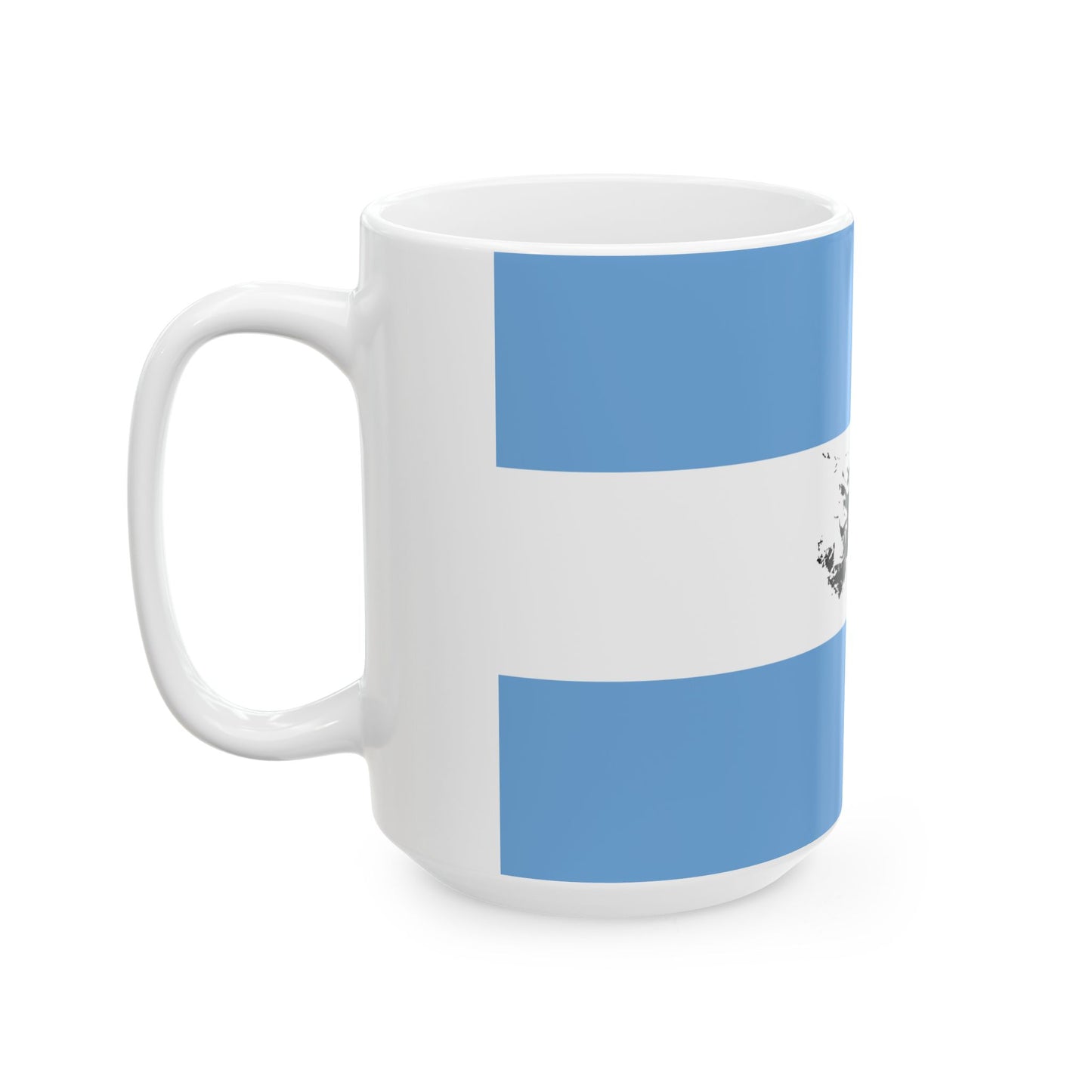 War Veterans Flag (Argentina) White Coffee Mug-Go Mug Yourself