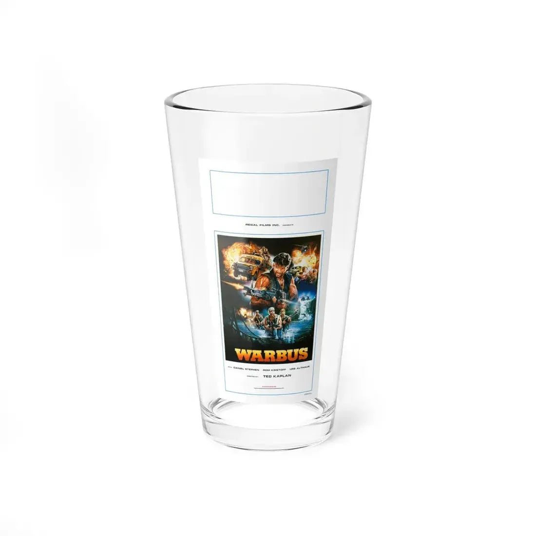 WARBUS 1985 Movie Poster - Pint Glass 16oz 16oz - Go Mug Yourself