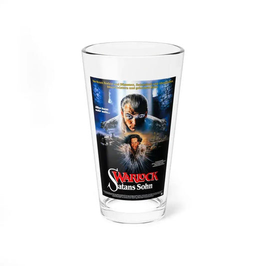 WARLOCK (GERMAN) 1989 Movie Poster - Pint Glass 16oz 16oz - Go Mug Yourself