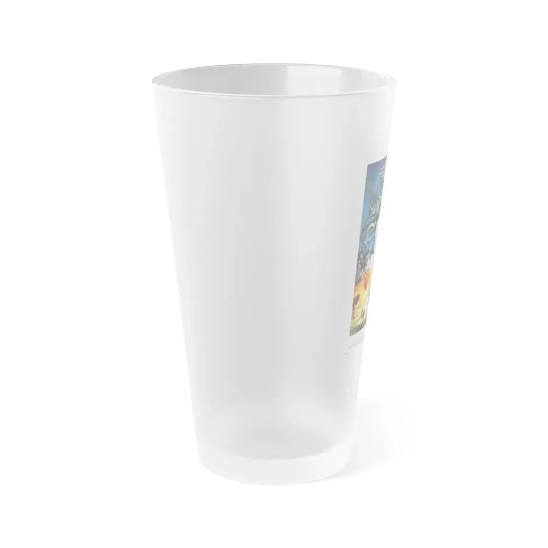 WARLORDS OF ATLANTIS (FRENCH) 1978 Movie Poster - Frosted Pint Glass 16oz - Go Mug Yourself